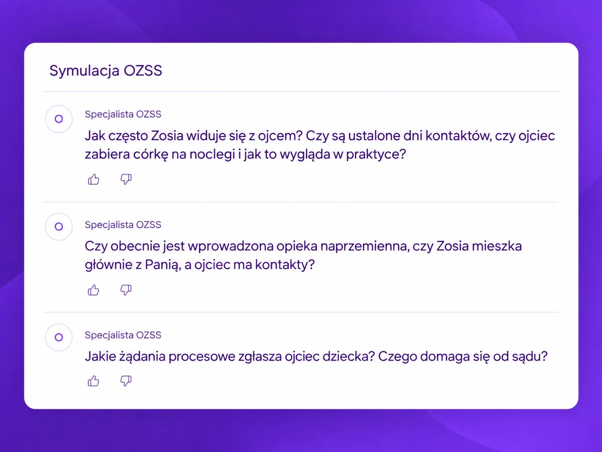 Symulator Wywiadu z Biegłym OZSS